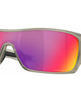 Oakley Turbine Rotor Matte Transparent Grey Ink Sunglasses With Prizm Road Lens