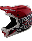 TLD 25.1 D4 POLY HELMET MIPS FIFTY-50 WHITE / RED