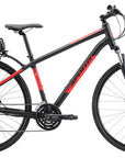 Apollo Eon Commuter 10 Men's E-Bike - Matte Black/Red