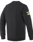 Dainese VR46 Team Sweatshirt - Black/Fluro-Yellow