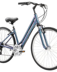 Apollo Altura Women's Urban Bike Extra Small - Matte Black/Charcoal/Blue