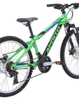 Apollo Panther 24 Inch Youth Bike - Gloss Green / Black / Blue
