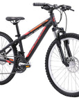 Apollo Panther 24 Inch Youth Bike - Matte Black/Red/Orange