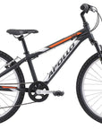 Apollo Cougar 24 Inch Youth Bike - Matte Black/Silver/Orange