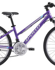 Apollo Verve 24 Inch Youth Bike - Gloss Purple/Silver/Sky Blue