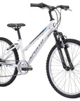 Apollo Paris 24 Inch Youth Bike - Gloss White/Charcoal/Turquoise
