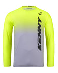 Kenny Racing Elite Long Sleeves Kid's Jersey - Gradient Yellow