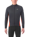 Giro Chrono Pro Windbloc Men's Jersey - Charcoal/Red