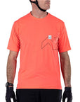Leatt Mountain Bike Trail 1.0 X-Flow Jersey - Neon