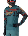 Leatt MTB Gravity 4.0 Jersey - Teal