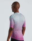 Specialized Men's SL Bicycledelics Jersey - Ice Papaya/Pro Blue