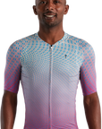 Specialized Men's SL Bicycledelics Jersey - Ice Papaya/Pro Blue