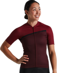 Specialized Women's SL Stripe Jersey - Crimson