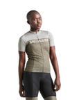 Specialized Women's RBX Logo Short Sleeve Jersey - Oak Green