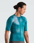 Specialized Men's SL Air Distortion Short Sleeve Jersey - Tropical Teal