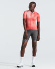 Specialized Women's SL Air Distortion Short Sleeve Jersey - Vivid Coral