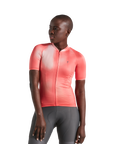 Specialized Women's SL Air Distortion Short Sleeve Jersey - Vivid Coral