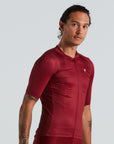 Specialized Men's SL Air Solid Short Sleeve Jersey - Maroon