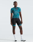 Specialized Women's SL Blur Short Sleeve Jersey - Tropical Teal