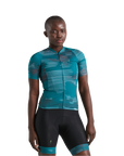 Specialized Women's SL Blur Short Sleeve Jersey - Tropical Teal
