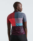Specialized Women's SL+ Logo Stripe Short Sleeve Jersey - Vivid Coral