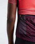 Specialized Women's SL+ Logo Stripe Short Sleeve Jersey - Vivid Coral