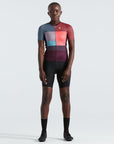 Specialized Women's SL+ Logo Stripe Short Sleeve Jersey - Vivid Coral