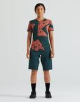 Specialized Women's Trail Modal Short Sleeve Jersey - Forest Green Approach