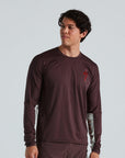 Specialized Men's Trail Air Long Sleeve Jersey - Cast Umber