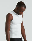 Specialized Men's Seamless Light Sleeveless Base Layer - White