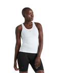 Specialized Women's Seamless Light Sleeveless Base Layer - White