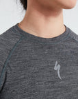 Specialized Women's Merino Seamless Long Sleeve Base Layer - Grey