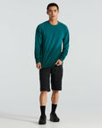 Specialized Men's Trail Long Sleeve Jersey - Tropical Teal Spray
