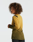 Specialized Women's Trail Long Sleeve Jersey - Harvest Gold Spray
