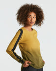 Specialized Women's Trail Long Sleeve Jersey - Harvest Gold Spray