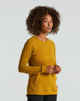 Specialized Women's Trail Thermal Jersey - Harvest Gold