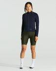 Specialized Women's Prime Power Grid Long Sleeve Jersey - Dark Navy