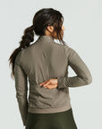 Specialized Women's Prime Alpha Jacket - Gunmetal/Dark Moss Green