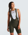 Specialized Women's Prime Bib Shorts - Dark Moss Green