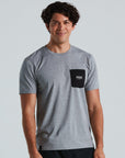 Specialized Men's Pocket Tee - Charcoal