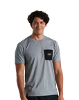 Specialized Men's Pocket Tee - Charcoal