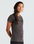 Specialized Women's Wordmark Short Sleeve T-Shirt - Charcoal