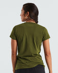 Specialized Women's Wordmark Short Sleeve T-Shirt - Olive Green