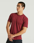 Specialized Stoke Short Sleeve T-Shirt - Maroon
