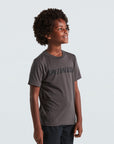 Specialized Youth Wordmark Short Sleeve T-Shirt - Charcoal