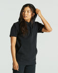 Specialized Women's Legacy Short Sleeve Hoodie - Black