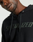 Specialized Men's Legacy Wordmark Zip-Up Hoodie - Black