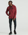 Specialized Men's Legacy Wordmark Zip-Up Hoodie - Maroon