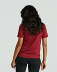 Specialized Women's Fjällräven Wool Short Sleeve Tee - Pomegranate Red