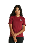 Specialized Women's Fjällräven Wool Short Sleeve Tee - Pomegranate Red